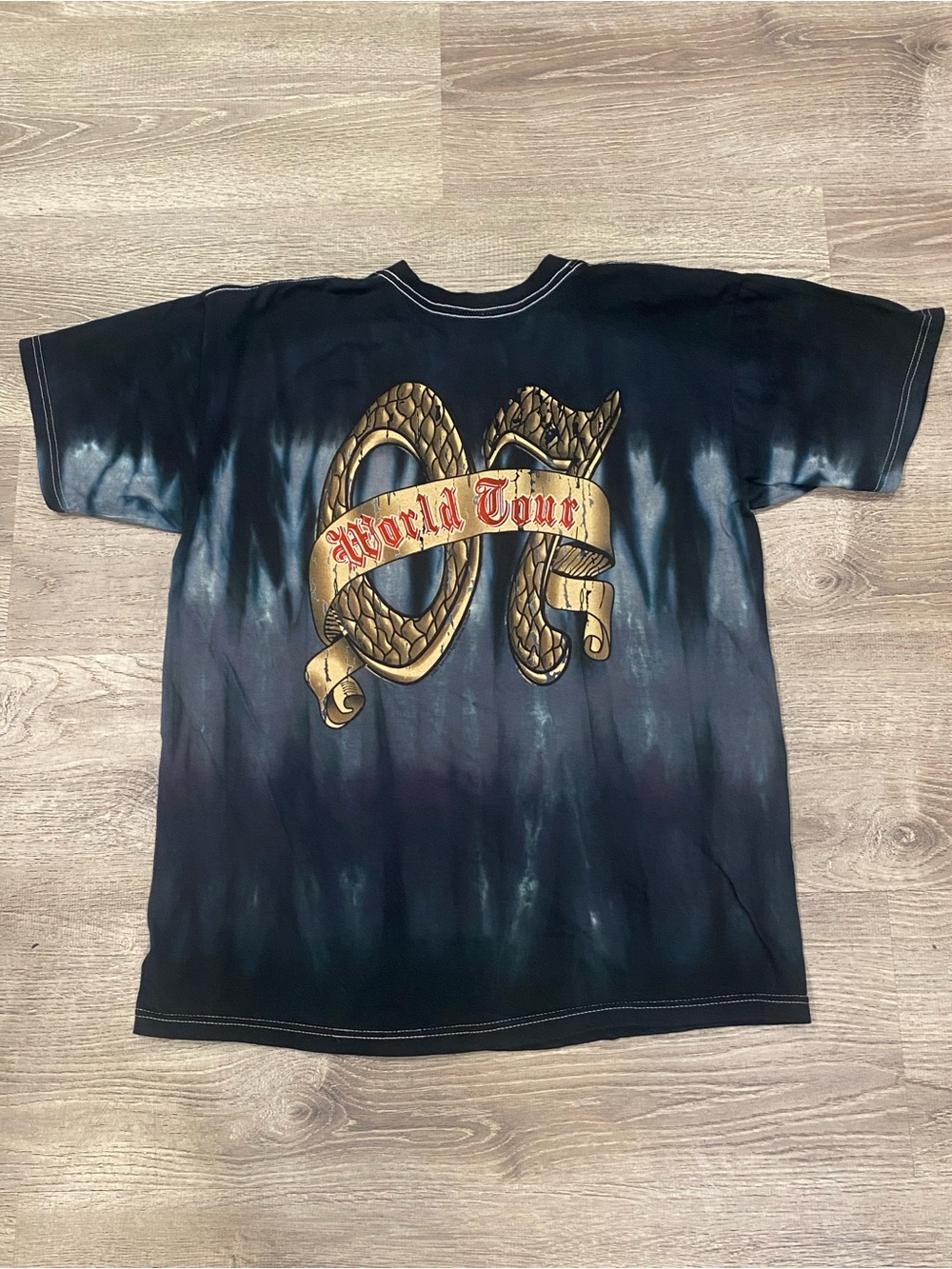 Rush Snakes & Arrows 2007 Tour Shirt Liquid Blue L - Picture 2 of 9